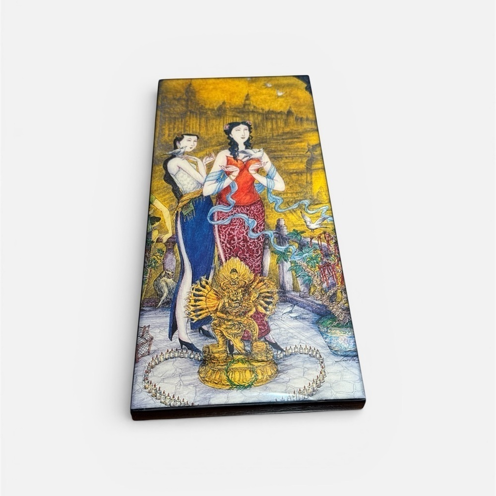 Colorful Decorative Art Wall Plaque